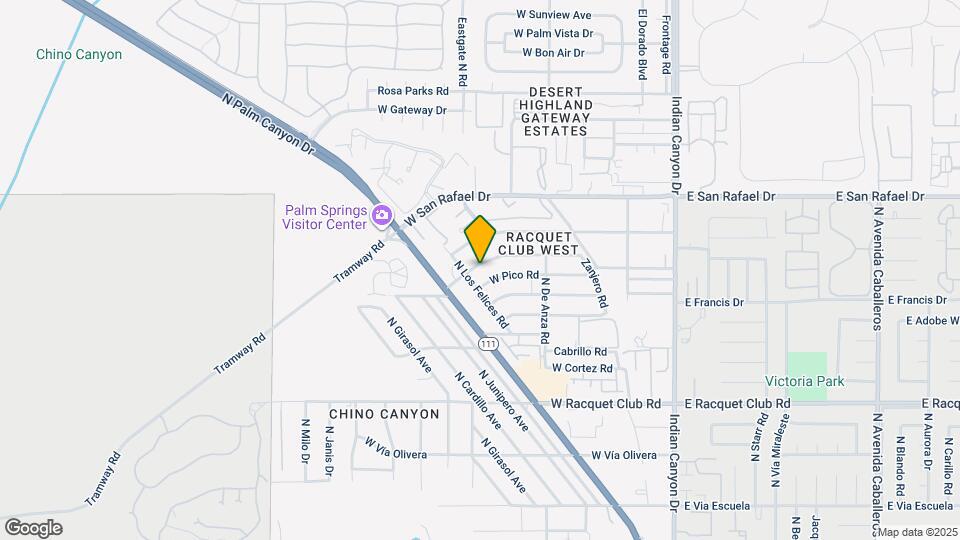 565 W Yorba Rd Map and Location Details