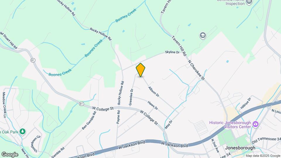 1017 Allison Dr Map and Location Details