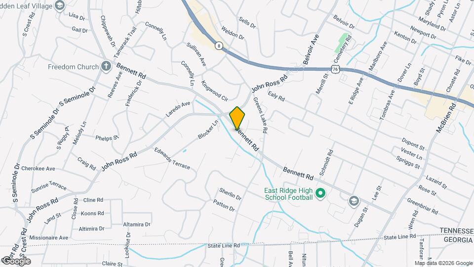 3918 Bennett Rd Map and Location Details