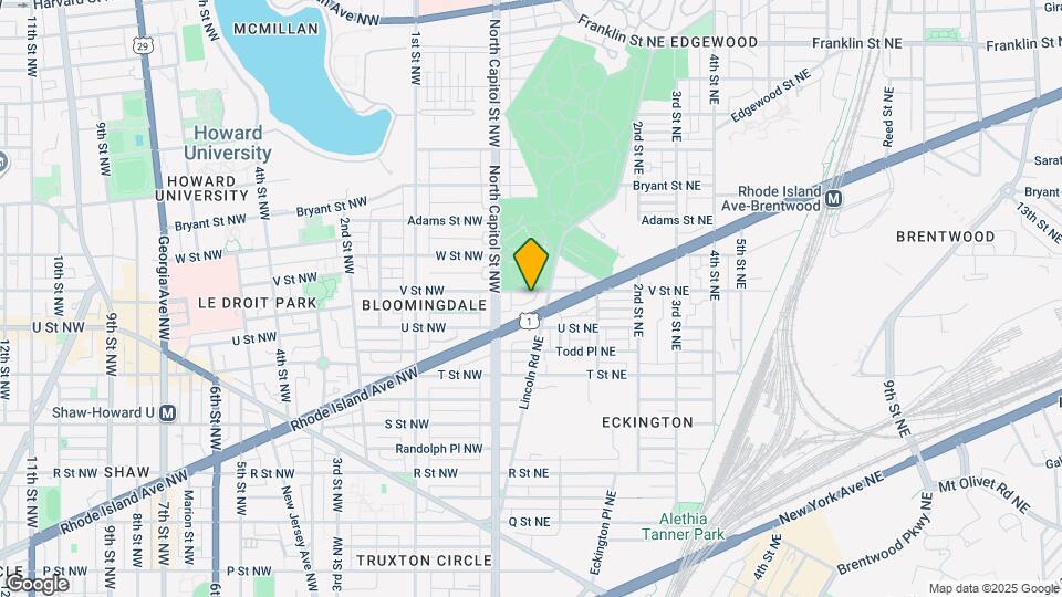 35 V St NE, Unit B Mapa y Detalles de la Ubicación