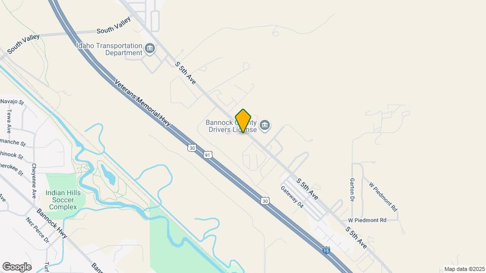 5741 S 5th Ave Map and Location Details