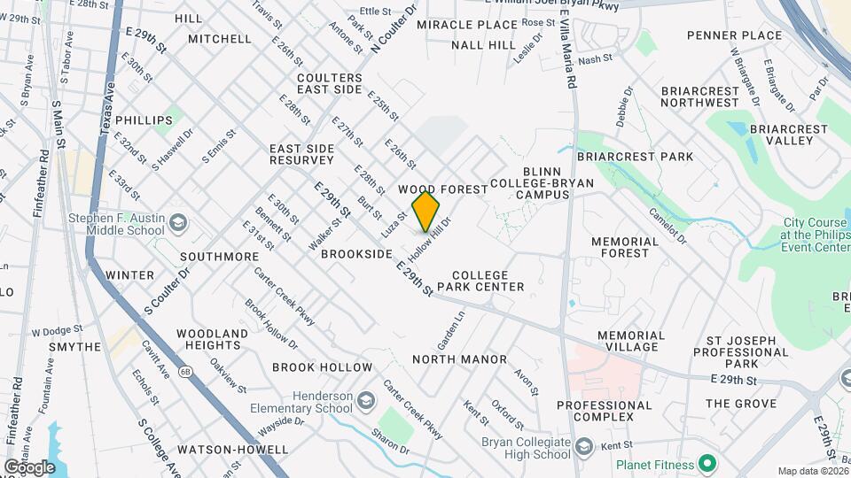 1507 Hollow Hill Dr Map and Location Details