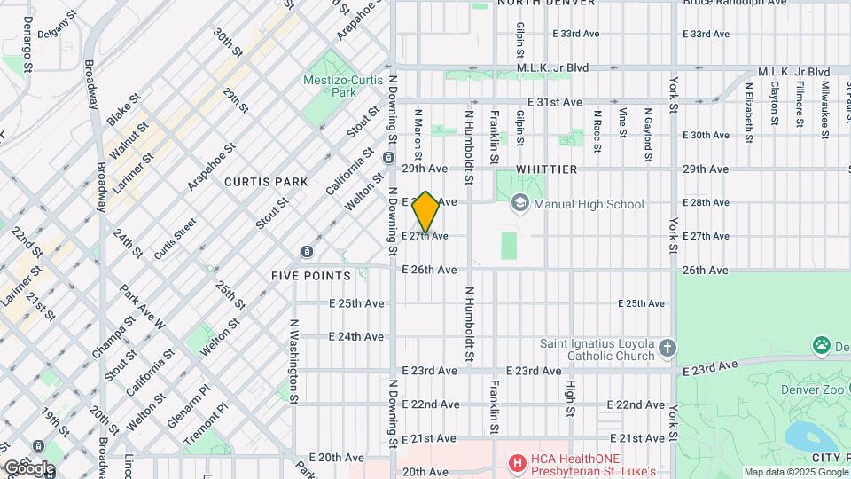 2698 N Marion St Map and Location Details