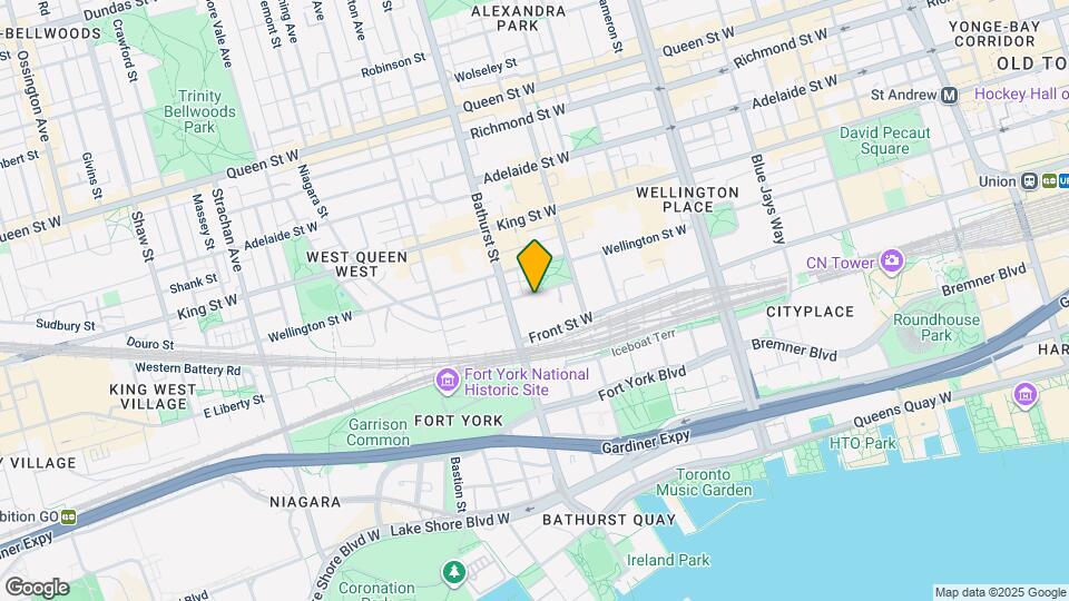 37 Niagara St Map and Location Details