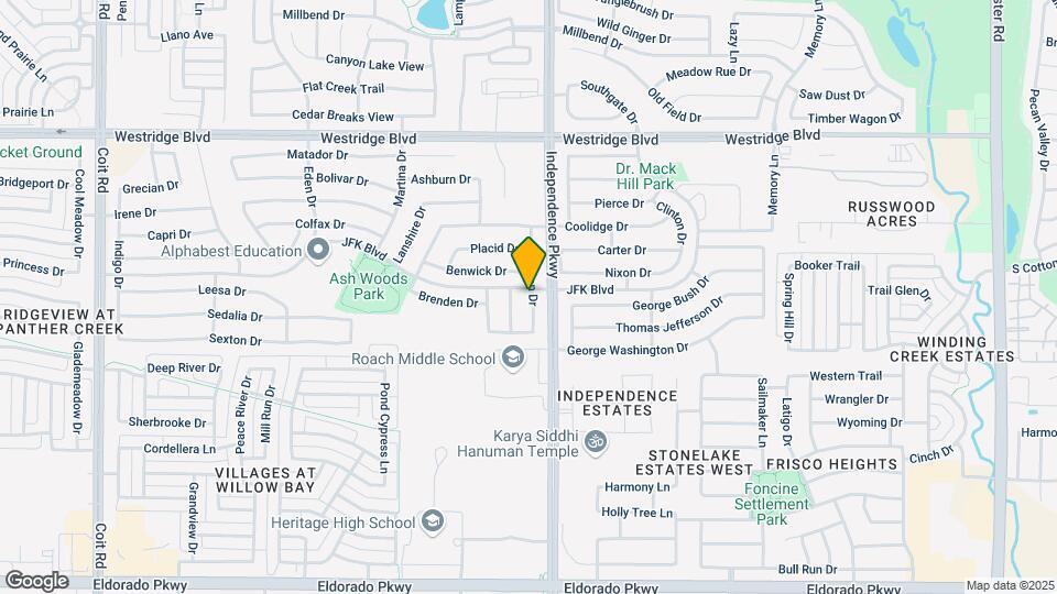 2300 Reston Dr Map and Location Details