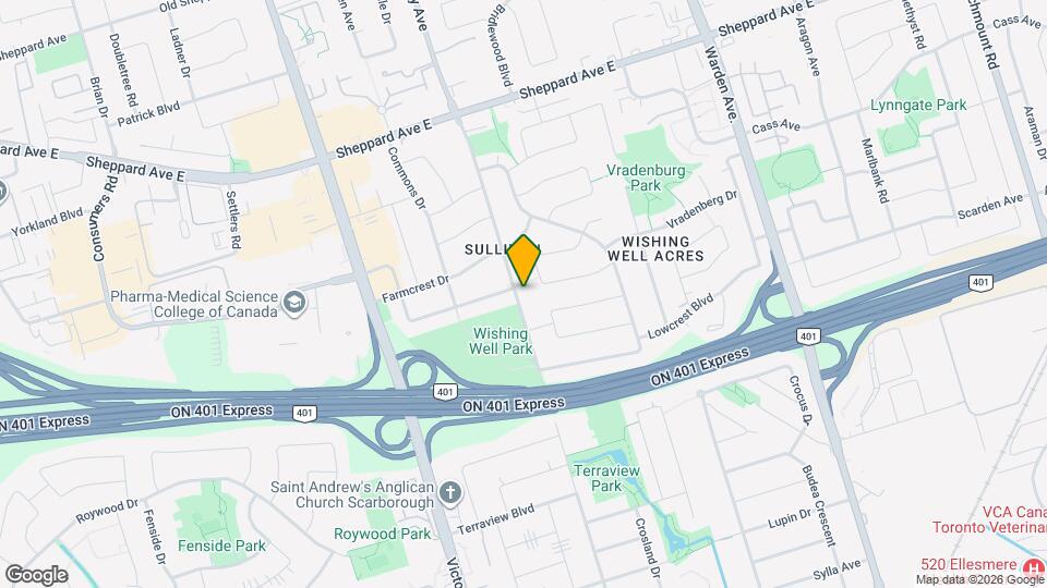 1727 Pharmacy Av Map and Location Details