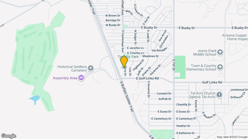 1233 Terra Dr Map and Location Details