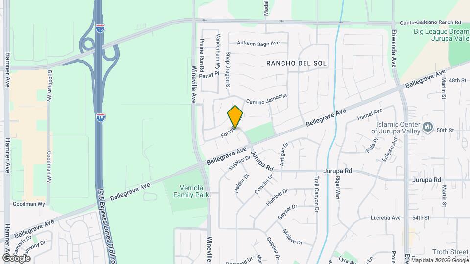 4493 Violas Ct Map and Location Details