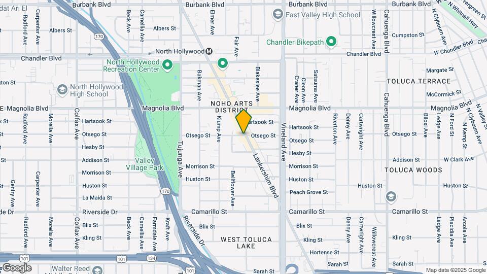 11130 Otsego St Map and Location Details