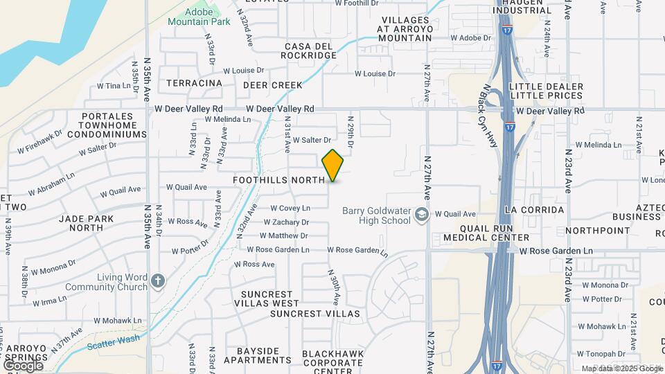 21233 N 30th Ave Map and Location Details