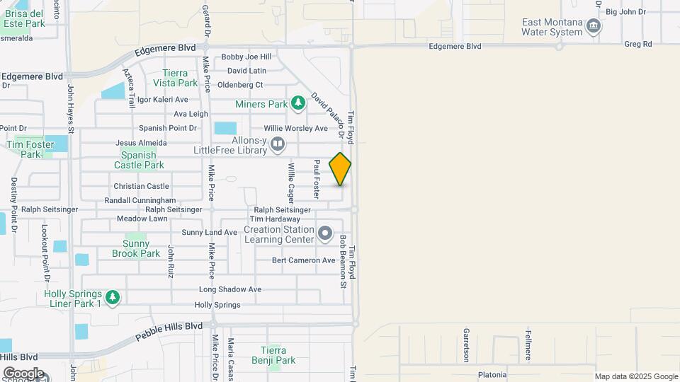 14536 Shady River Map and Location Details