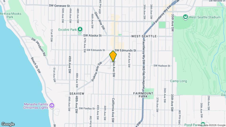 4847 California Ave SW, Unit #205 Map and Location Details