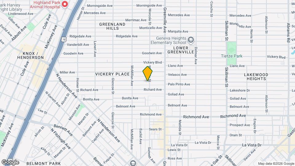 5544 Willis Ave Mapa y Detalles de la Ubicación