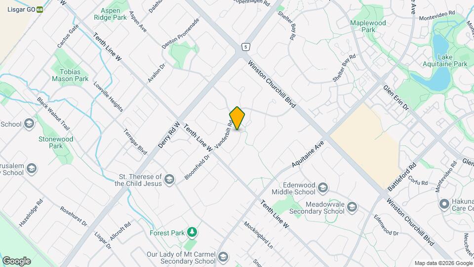 3103 Harris Crescent Map and Location Details