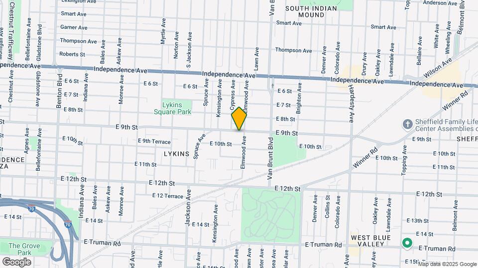 4511 E 9th St Mapa y Detalles de la Ubicación