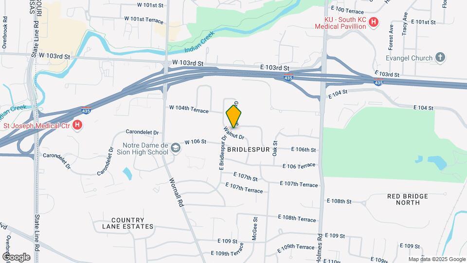 129 E Bridlespur Dr Map and Location Details