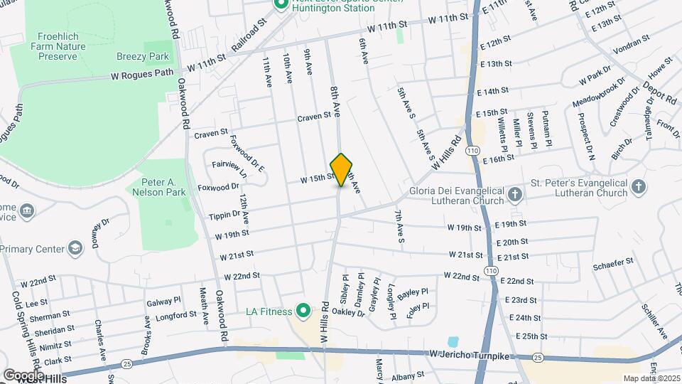 128 Lockwood Ave Map and Location Details