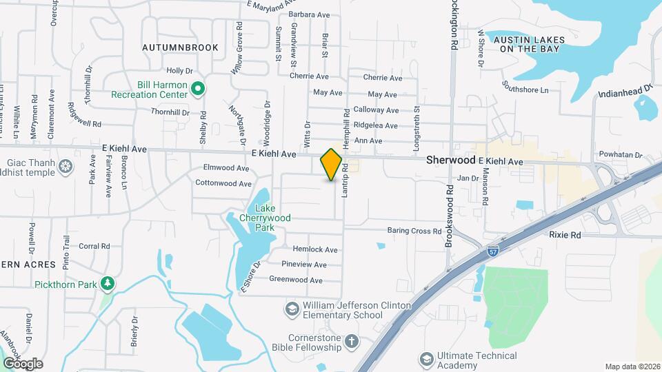 8401 Woodview Dr N Map and Location Details