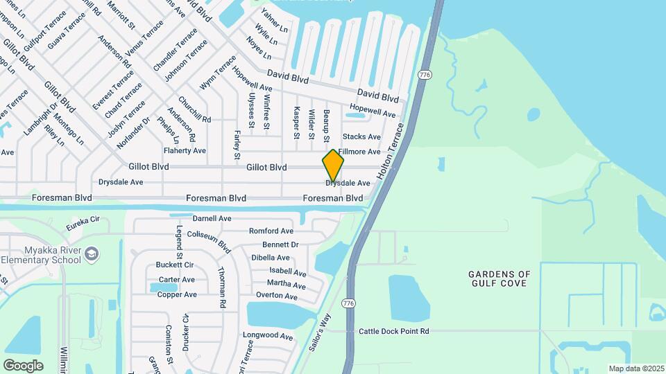13631 Drysdale Ave Mapa y Detalles de la Ubicación