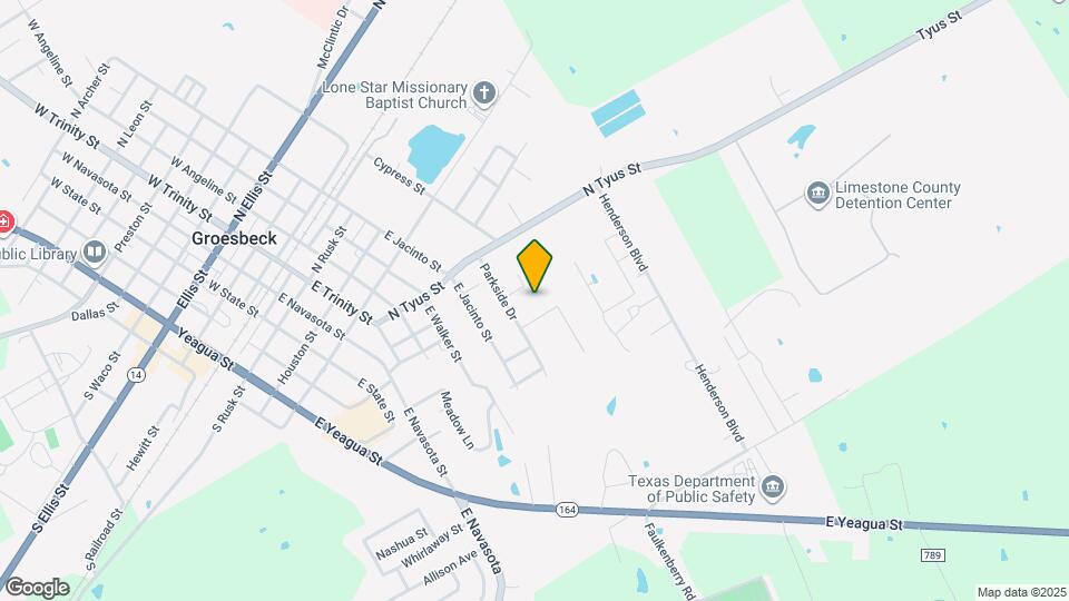 603 Parkside Dr Map and Location Details