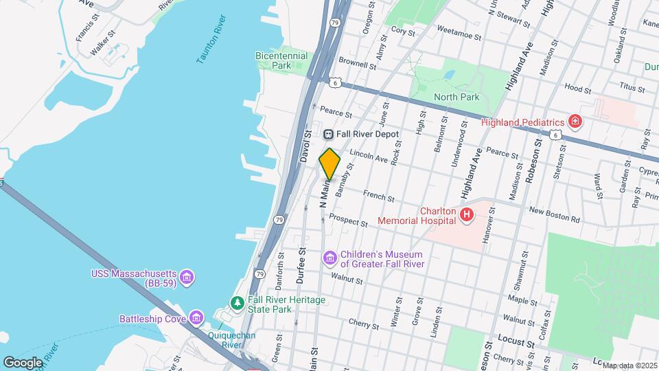 715 N Main St Map and Location Details