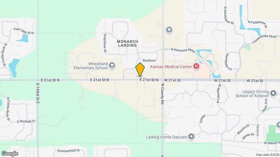 15656 E 21st Ct N Map and Location Details