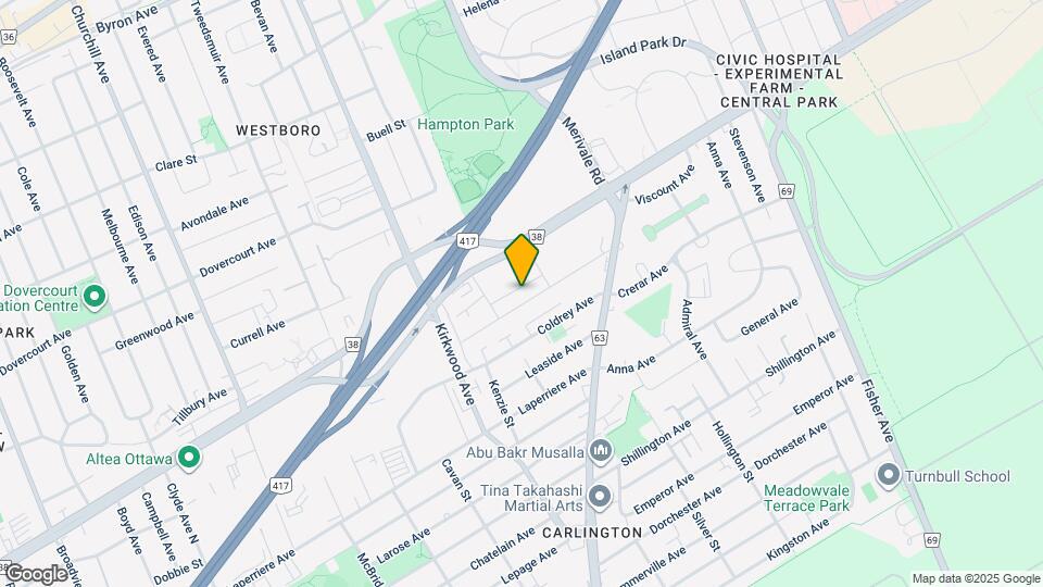 1307 Thames St Map and Location Details
