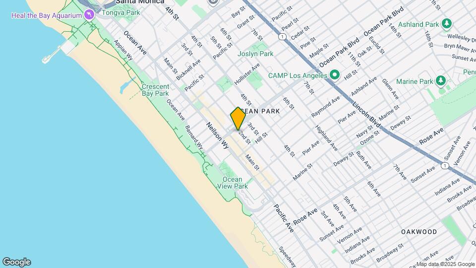 2622 2nd St Map and Location Details