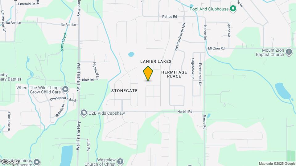 204 Crab Orchard Dr Mapa y Detalles de la Ubicación