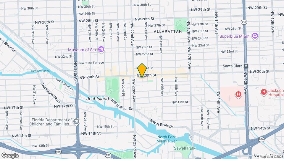 2165 NW 19th Ter Mapa y Detalles de la Ubicación