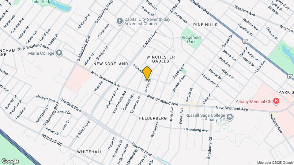 15 W Erie St, Unit #1 Map and Location Details