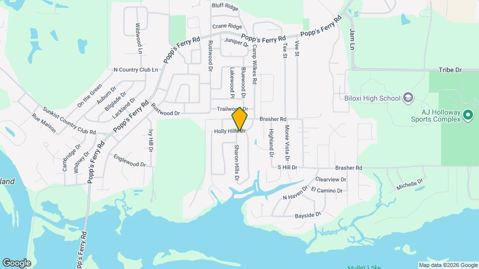 784 Holly Hills Dr Map and Location Details