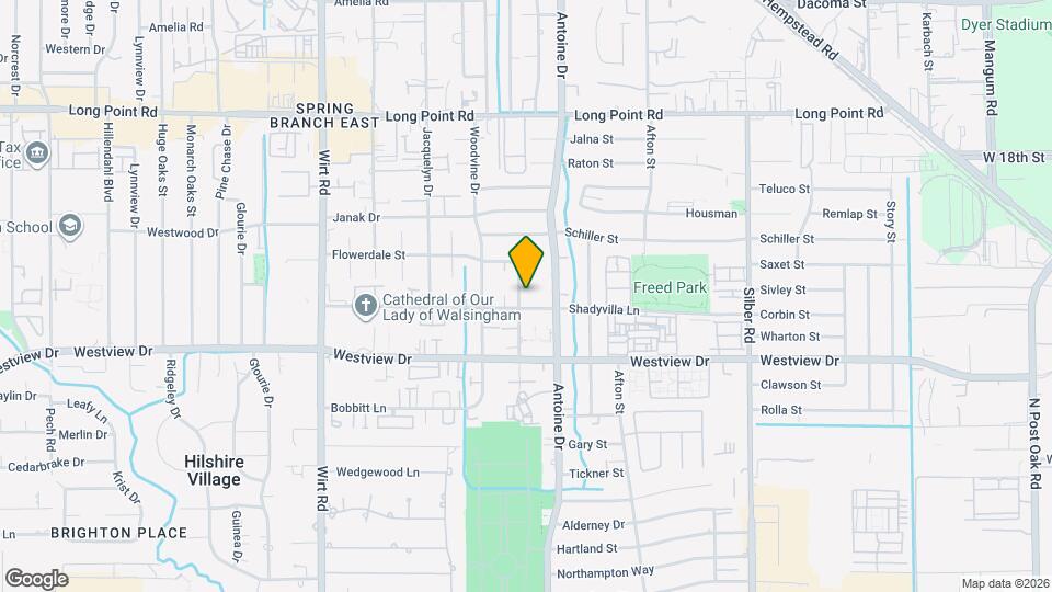 1502 Whispering Pines Dr Map and Location Details