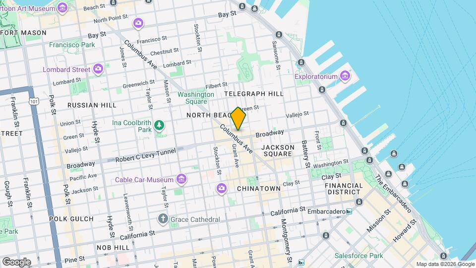 558 Broadway Map and Location Details