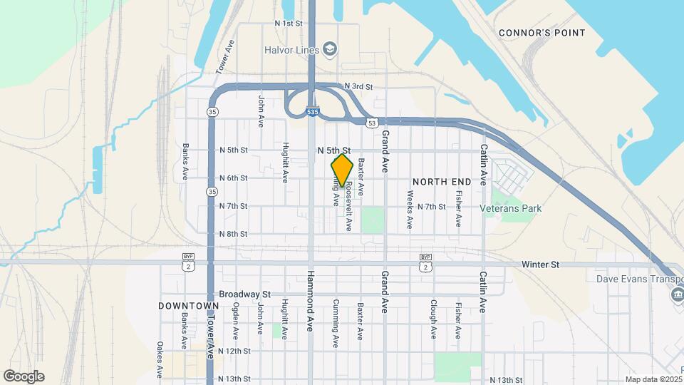 614-624 Cumming Ave Map and Location Details