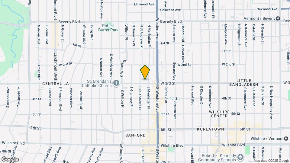 4411 W 3rd St Map and Location Details
