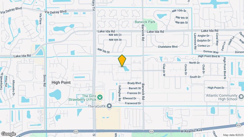 4585 NW 3rd St Map and Location Details