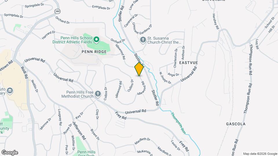 451 Idlewood Rd Map and Location Details