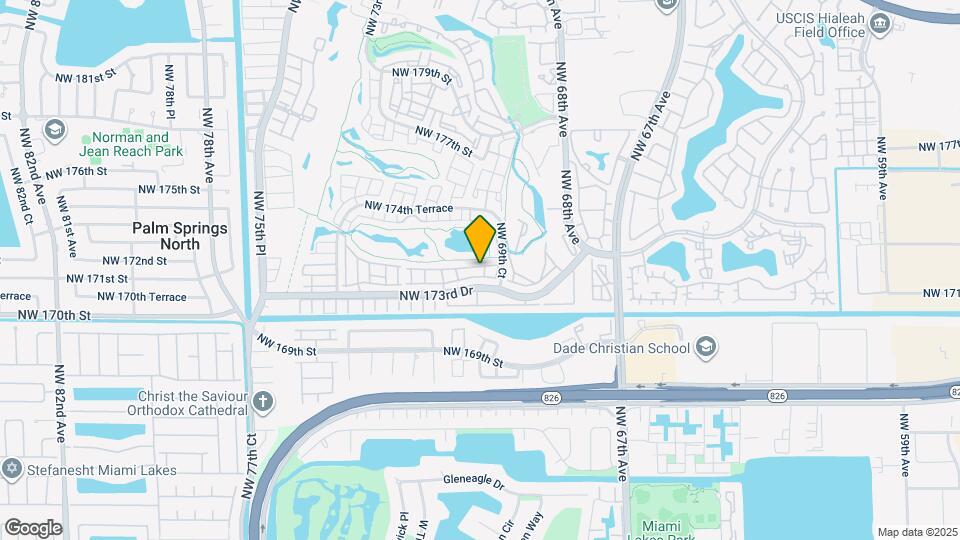 7005 NW 173rd Dr Map and Location Details