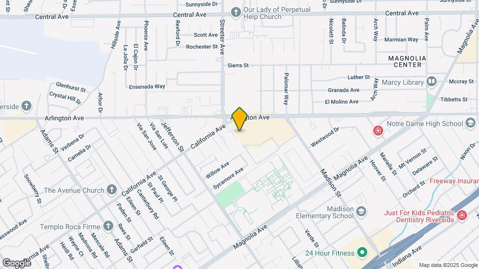 4151 Melrose St Map and Location Details