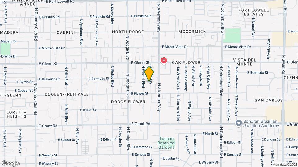 2631 N Haskell Dr Map and Location Details