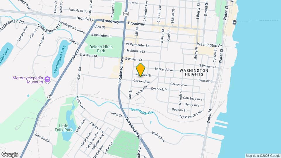 196 Carson Ave Map and Location Details