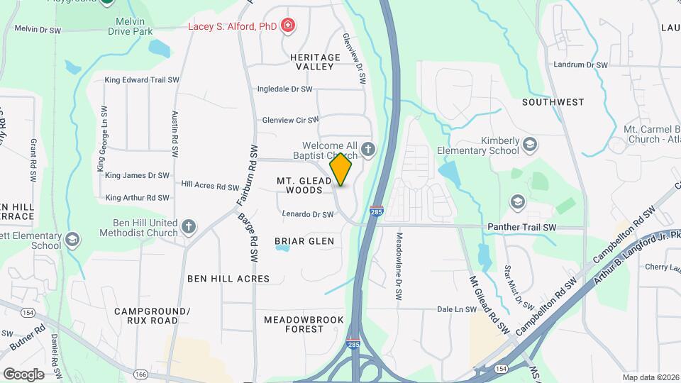 3429 Mt Gilead Rd SW Map and Location Details