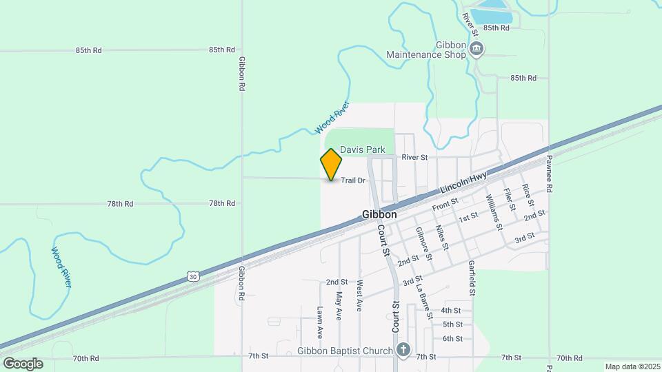 1127 Trail Dr Map and Location Details