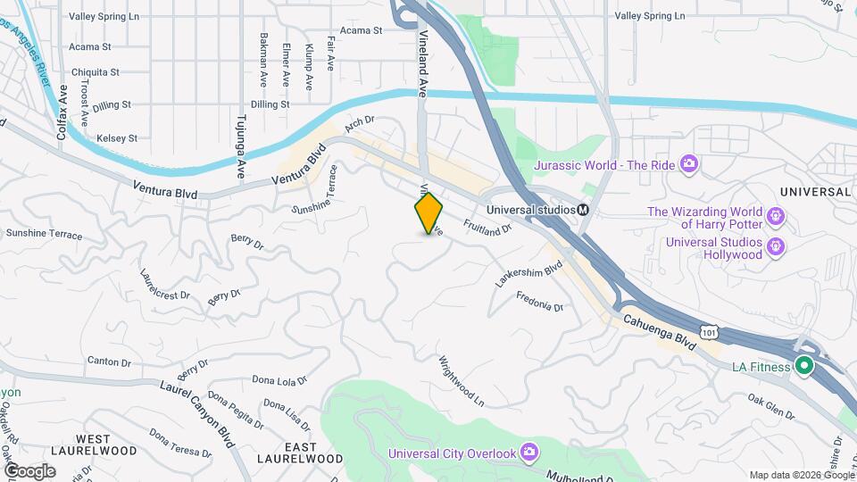 11001 Wrightwood Pl Map and Location Details