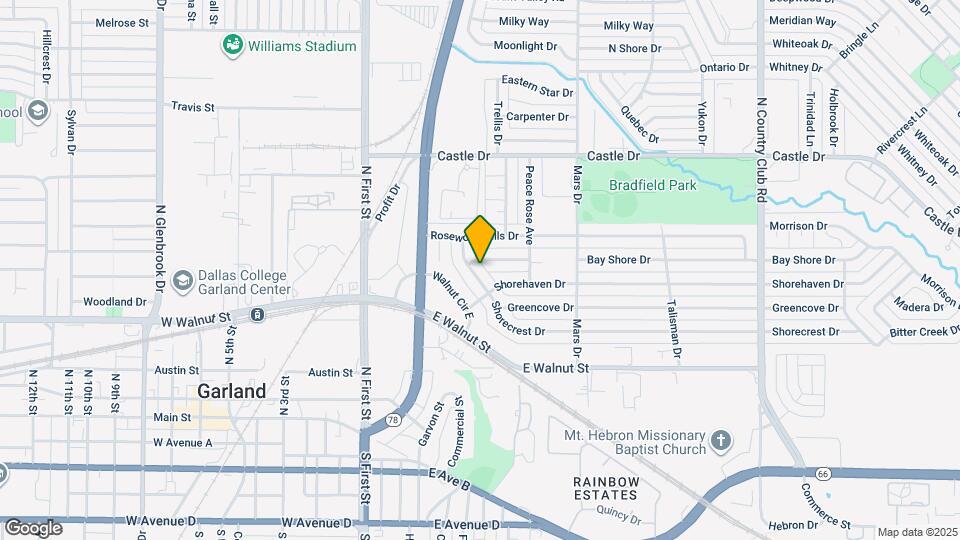 718 Tearose Dr Map and Location Details