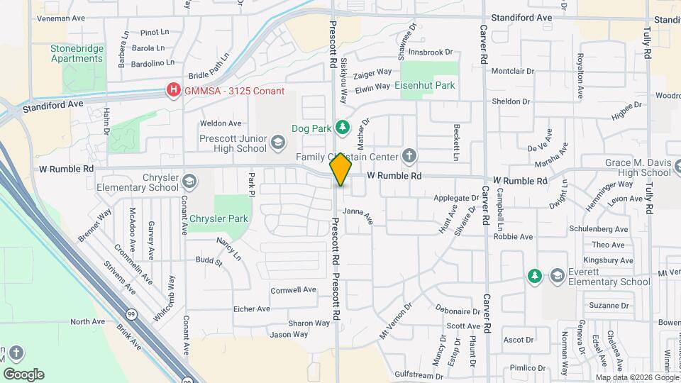2808 Prescott Rd Mapa y Detalles de la Ubicación