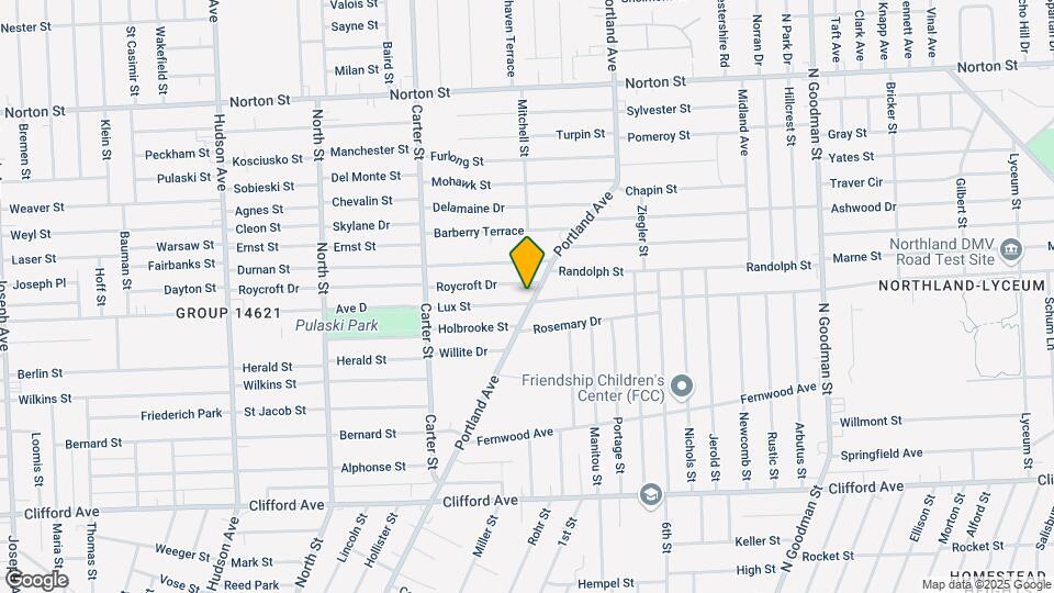 845 Portland Ave Map and Location Details