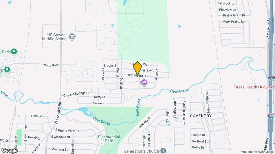 752 Rutherford Dr Mapa y Detalles de la Ubicación