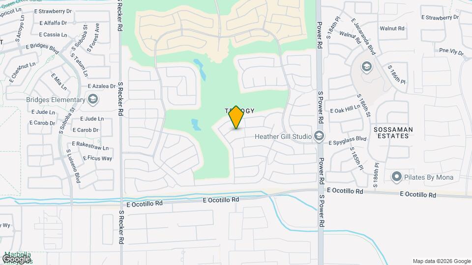 4457 E Carob Dr Map and Location Details